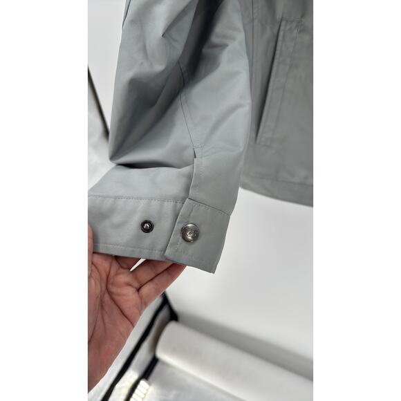 Cutter & Buck CB Gray Weather Tec Full Zip Jacket Light Gray size XL semi casual - Picture 5 of 8